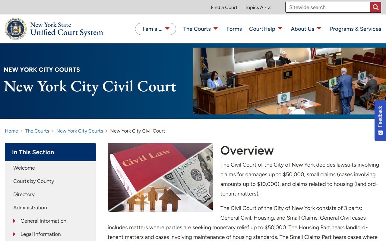 Richmond County Civil Court records overview