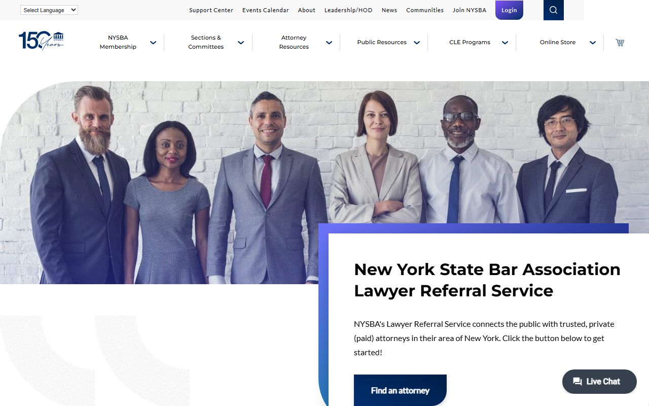 Richmond County Civil Court and NYSBA lawyer referral service