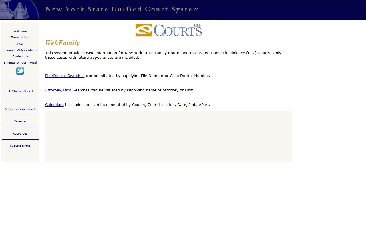 Richmond County Family Court WebFamily case search