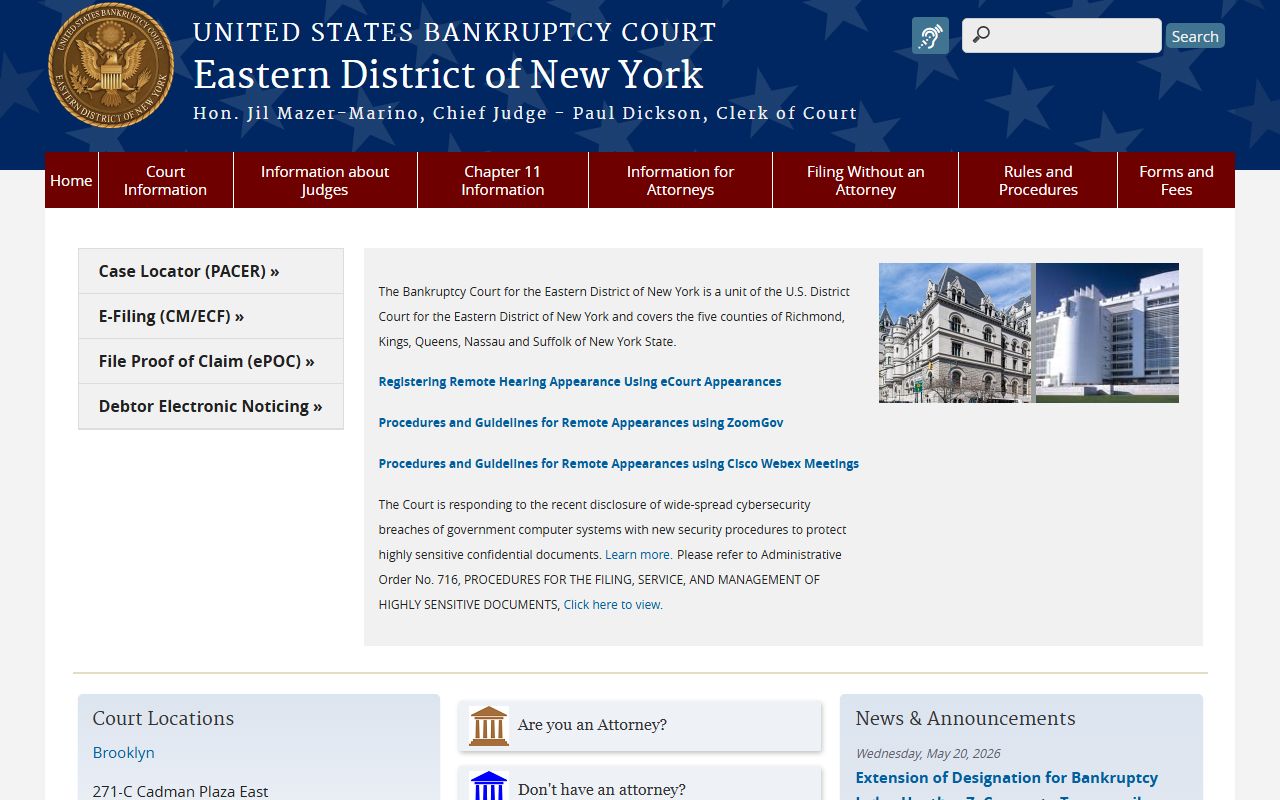 Richmond County public records and the federal bankruptcy court