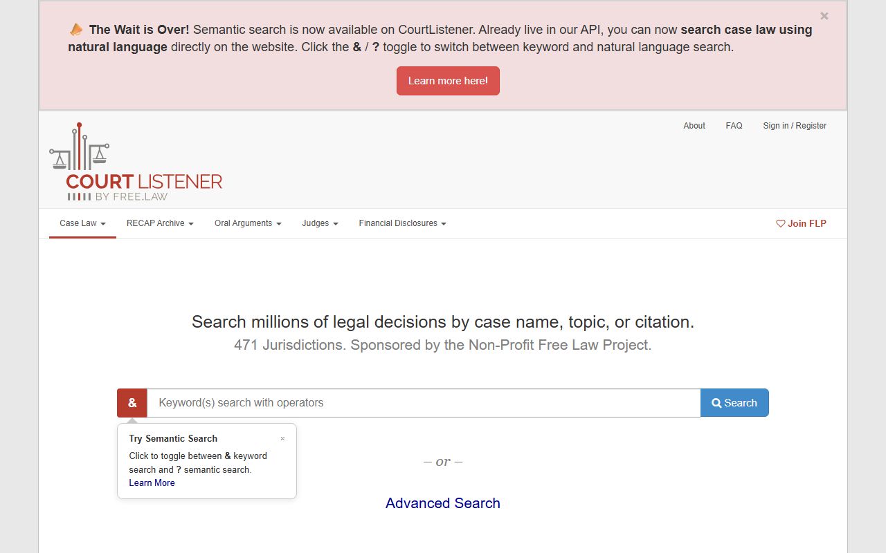 Richmond County court dockets on CourtListener
