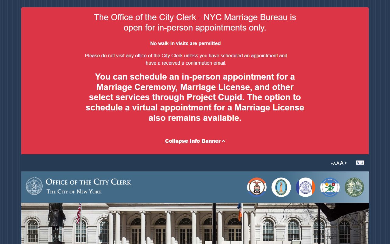 Richmond County marriage and divorce records NYC marriage license
