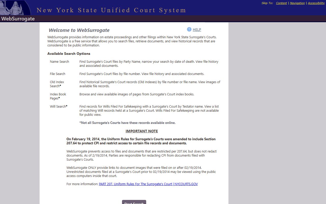 Richmond County Surrogate's Court WebSurrogate probate search